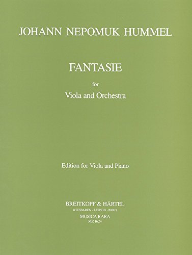 Hummel:	Fantasie [Viola + Piano] (Musica Rara)
