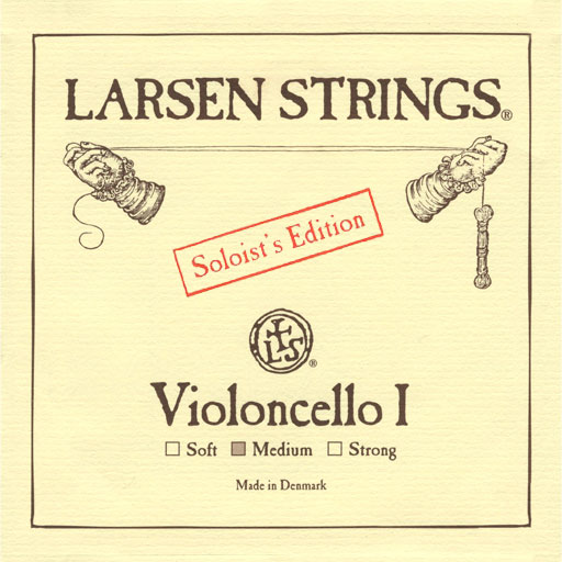 Cello String Larsen Solo A Medium 4/4