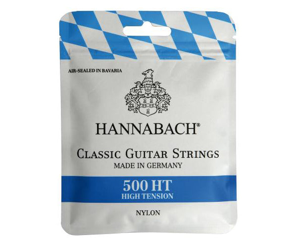 Guitar Strings, Classical (Nylon) - Hannabach 500HT Set (High Tension)