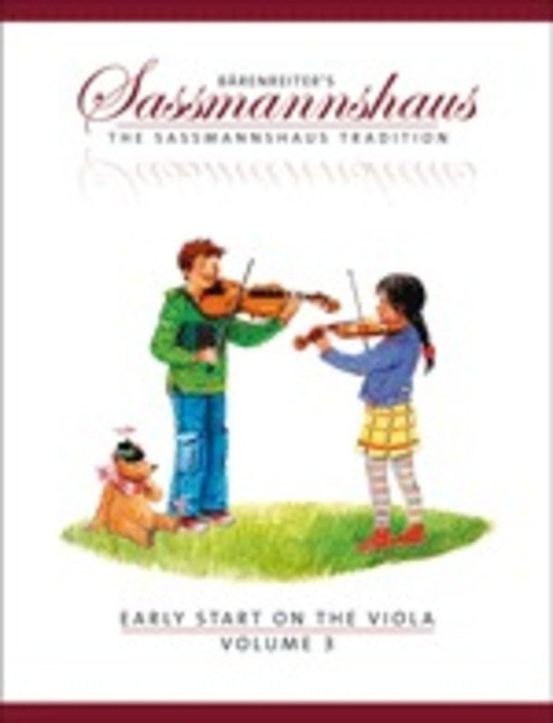 Early Start on the Viola Book 3 - Sassmanhaus