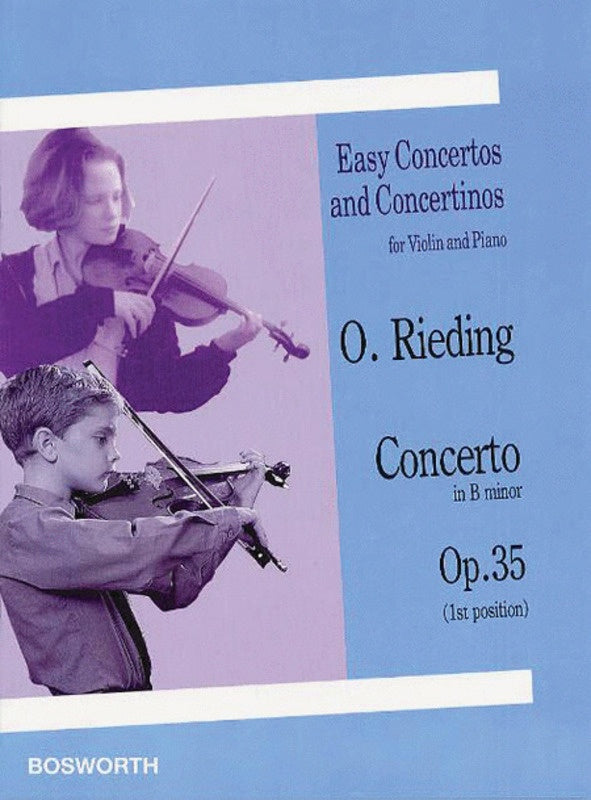 Concertino in B min VLN/PNO - Rieding
