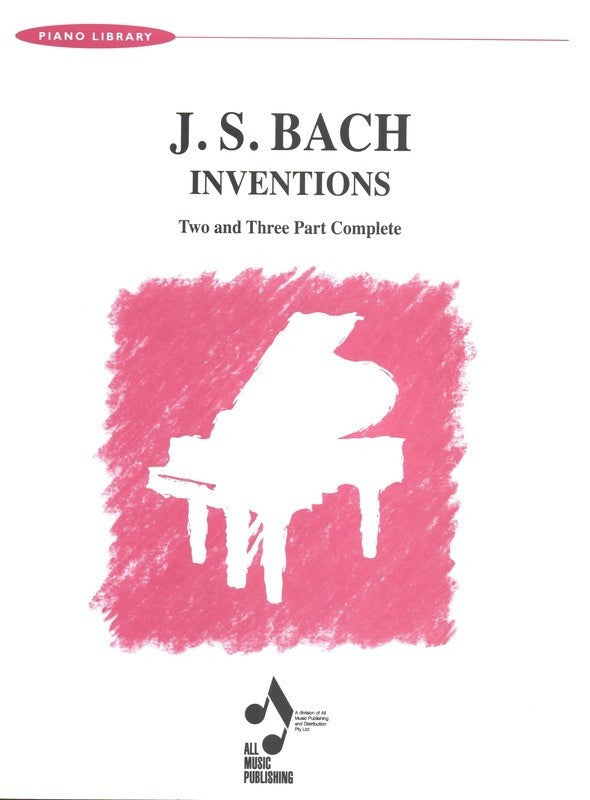 Bach - 2 and 3 part Inventions, Complete