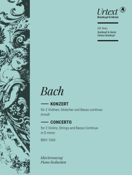 Double Concerto D min for 2 Violins - Bach BWV 1043 2VLN/PNO (VC ad lib)