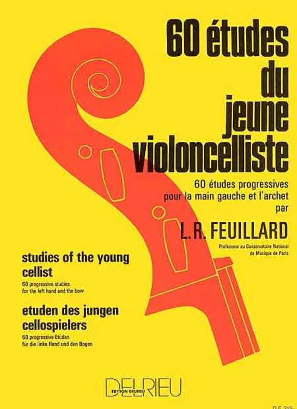 Etudes du Jeune Violoncelliste (60) - Feuillard (Delrieu)