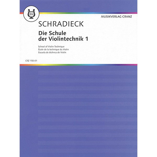 Schradieck - School of Violin Technique Book 1 (Schott) – cellissimo!