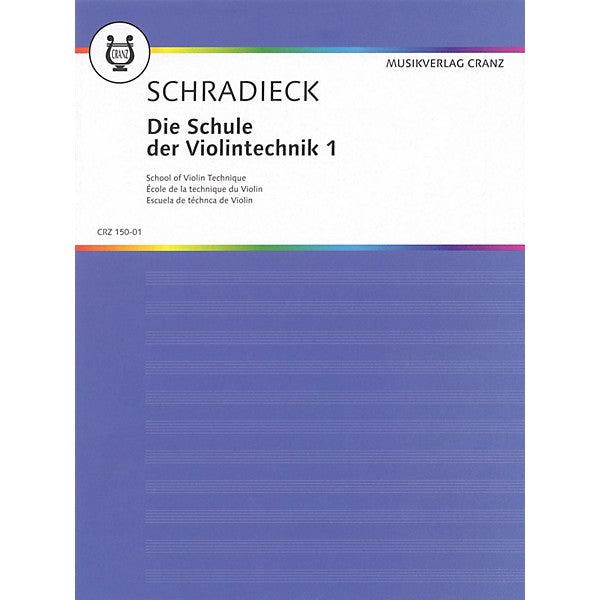 Schradieck - School of Violin Technique Book 1 (Schott)