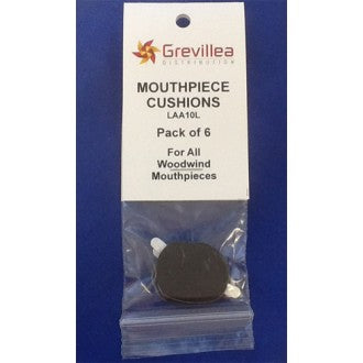 Mouthpiece Cushions, Black 0.8mm - Large