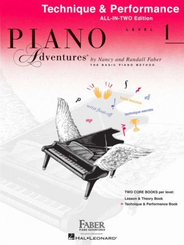 Piano Adventures -  All in Two Technique/Performance BK 1