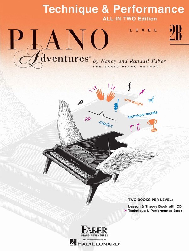 Piano Adventures -  All in Two Technique/Performance BK 2B