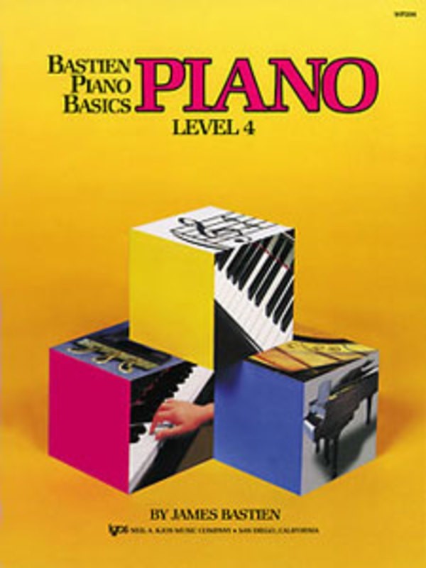 Piano Basics Level 4 - Bastien