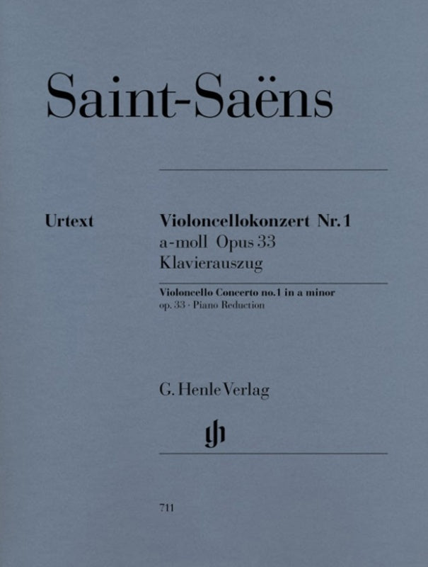 Saint-Saens Cello Concerto A min (Henle)