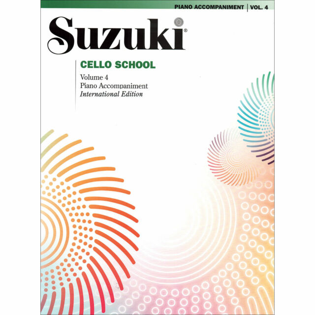 Suzuki Cello Book 4 Piano Accompaniment