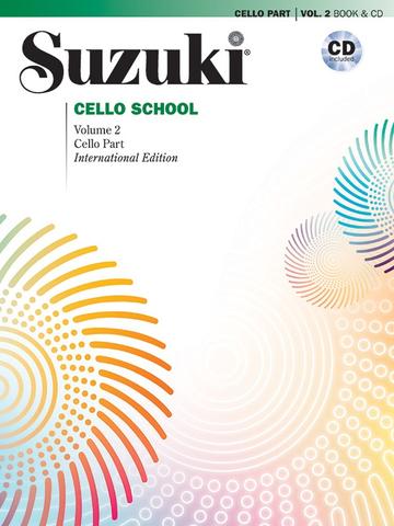 Suzuki Cello Book 2 BK/CD (International ed.)
