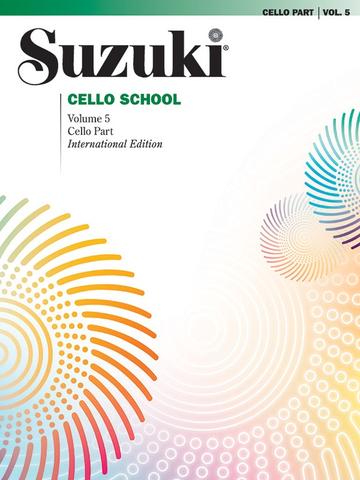 Suzuki Cello Book 5 Book Only (International ed.)