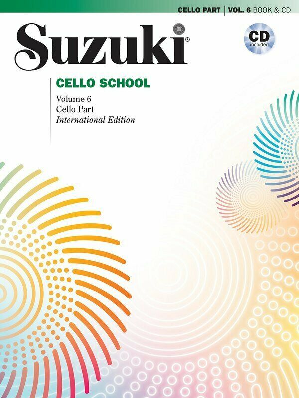 Suzuki Cello Book 6 BK/CD (International ed.)