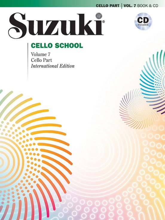 Suzuki Cello Book 7 BK/CD (International ed.)