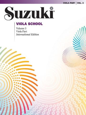 Suzuki Viola School: Vol 3 Viola Part (International ed.)