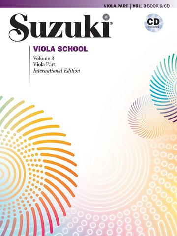 Suzuki Viola School: Vol 3 with CD (International ed.)