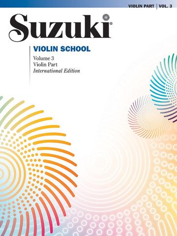 Suzuki Violin: Book 3 Violin (International ed.)