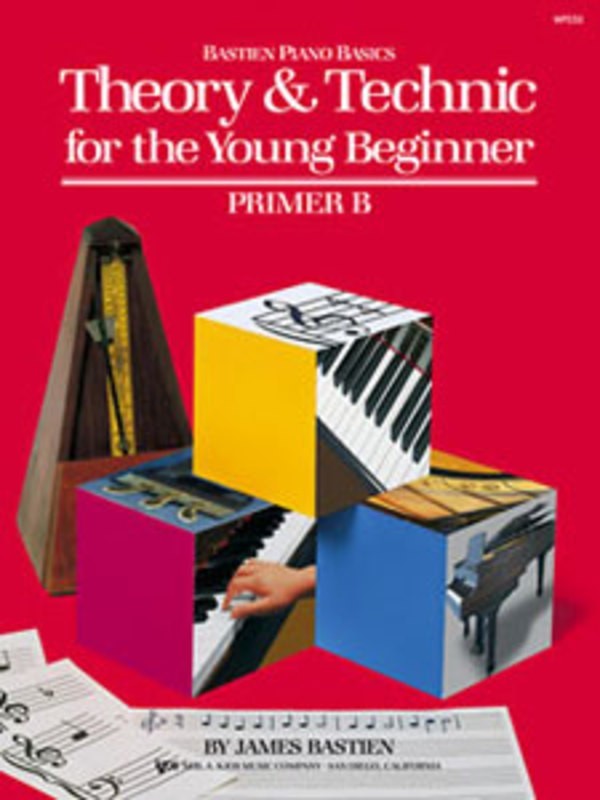 Piano Basics Young Beginners Primer B Theory+Technique - Bastien
