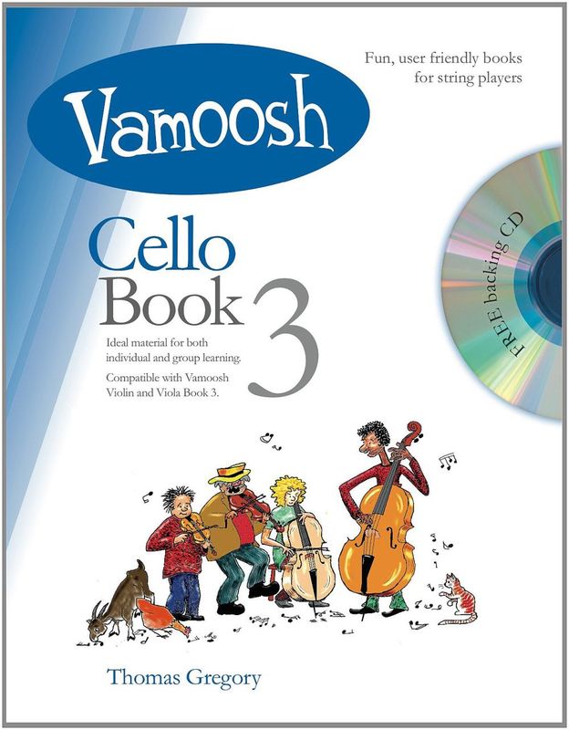 Vamoosh Cello BK 3 BK/CD