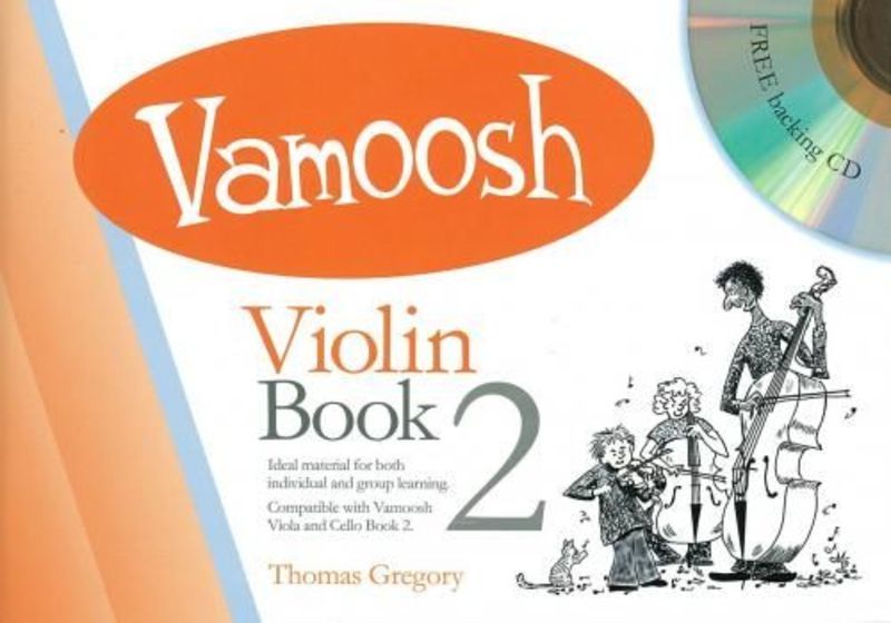 Vamoosh Violin Book 2 BK/CD