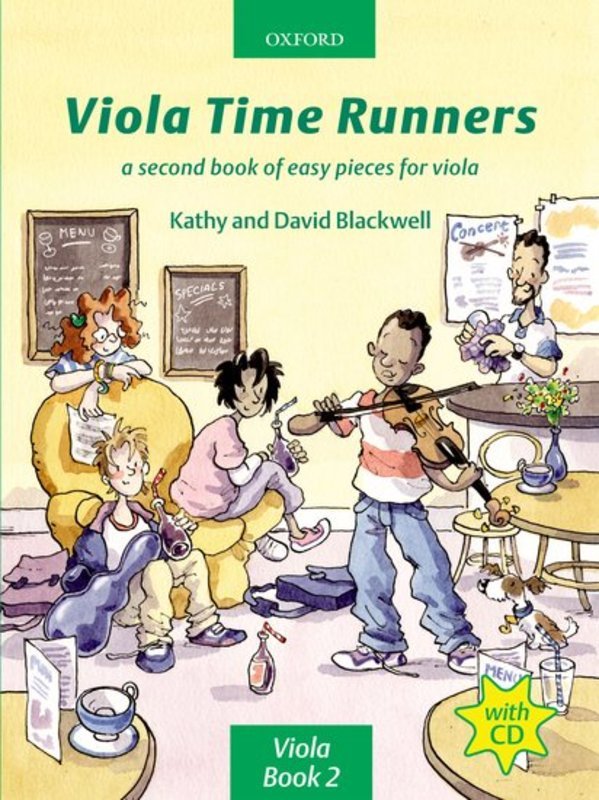 Viola Time Runners BK/CD