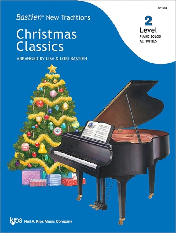 New Traditions Christmas Classics Level 2 for Piano - Bastien