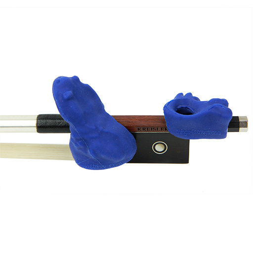 Bow Hold Buddy (Set Fish/Frog) - Bright Blue