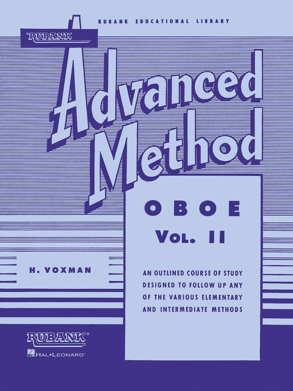 Advanced Method Oboe Book 2 (Rubank)