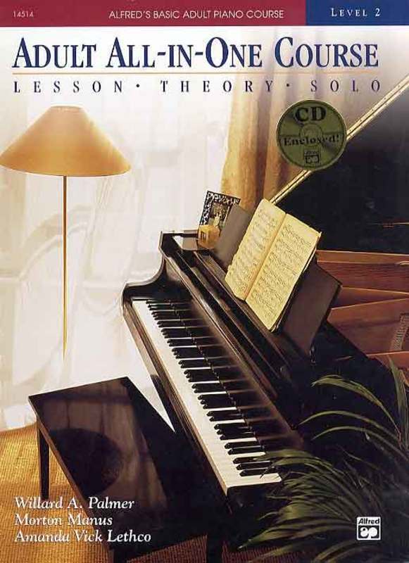 Alfreds Basic Adult Piano All In One Book 2 BK/CD