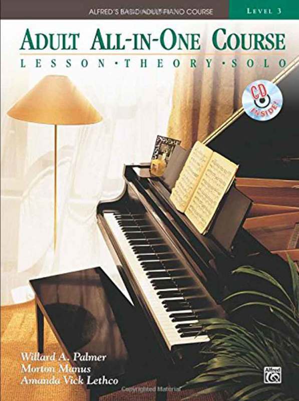 Alfreds Basic Adult Piano All In One Book 3 BK/CD