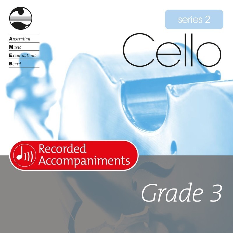 AMEB Cello Series 2 Grade 3 Piano Acompaniment CD