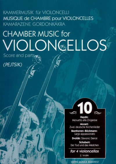Chamber Music for Cellos Volume 10 for 4 Cellos (EMB)