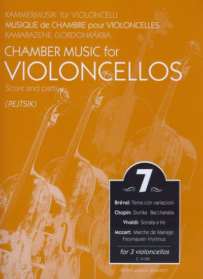 Chamber Music for Cellos Volume 7 for 3 Cellos (EMB)