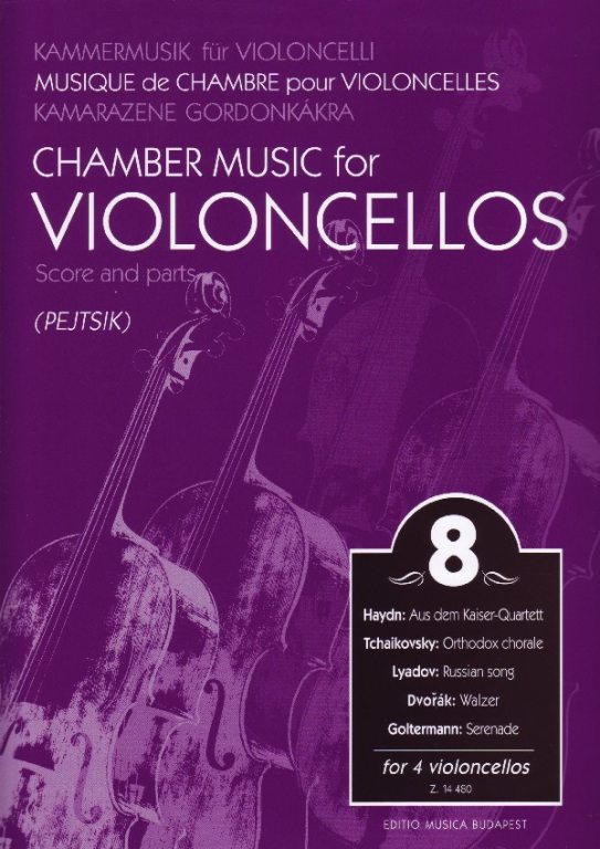 Chamber Music for Cellos Volume 8 for 4 Cellos (EMB)