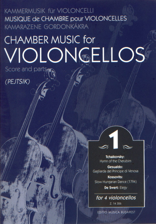 Chamber Music for Cellos Volume 1 for 4 Cellos (EMB)
