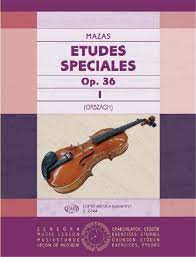 Studies op 36 BK 1, Violin - Mazas   (EMB)
