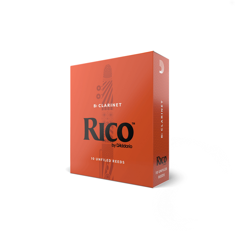 B Flat Clarinet Reeds: Rico 10-Box [3.0]