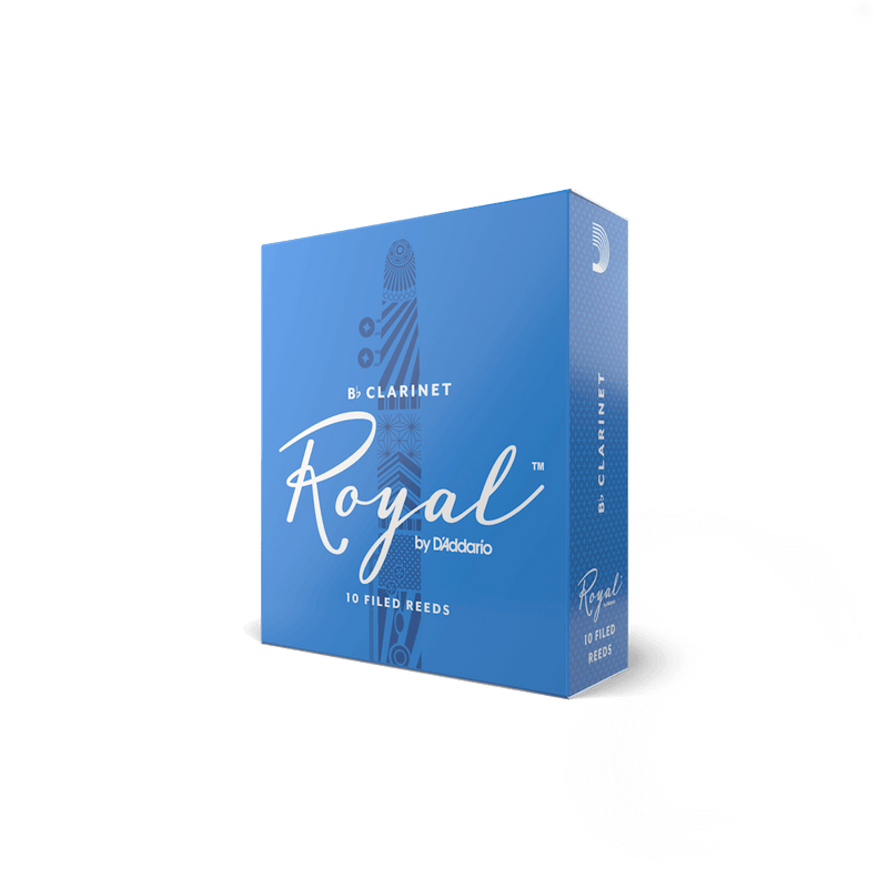 B Flat Clarinet Reeds: Rico Royal 10-Box [2.0]