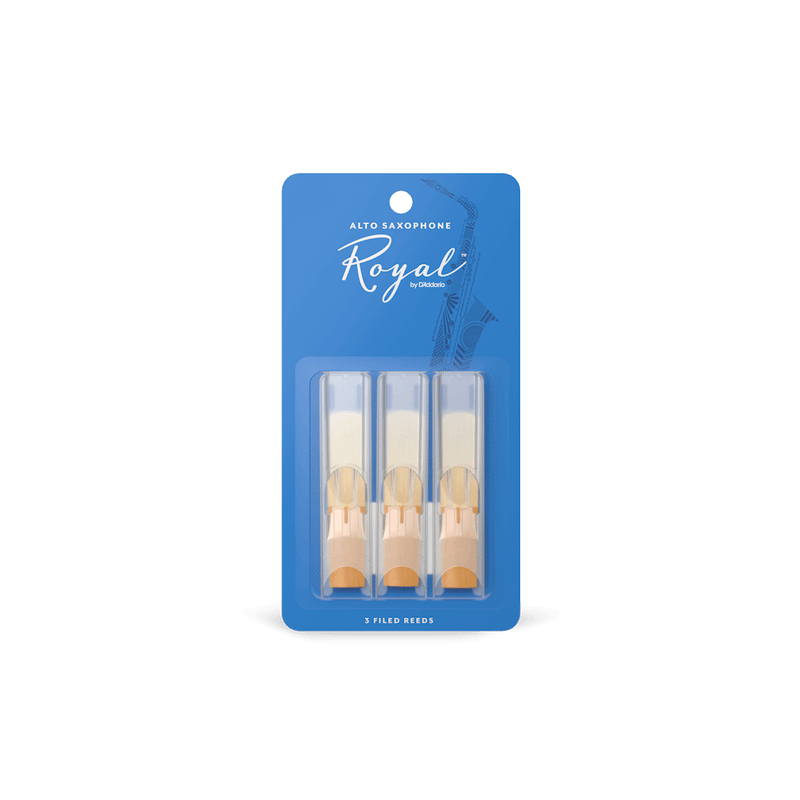 Reeds: Alto Sax Rico Royal 2.5 Pack 3