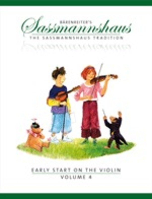 Early Start on the Violin Book 4 - Sassmannshaus