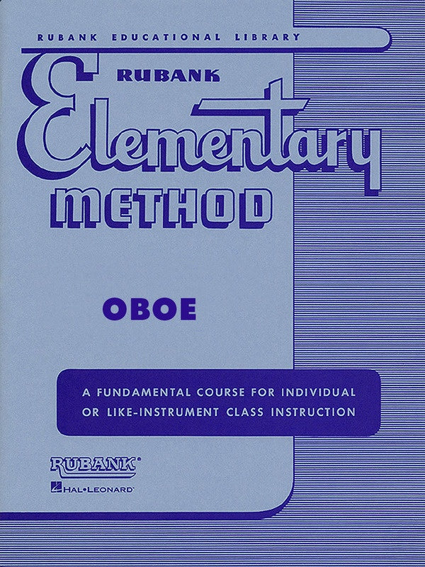Elementary Method for Oboe (Rubank)