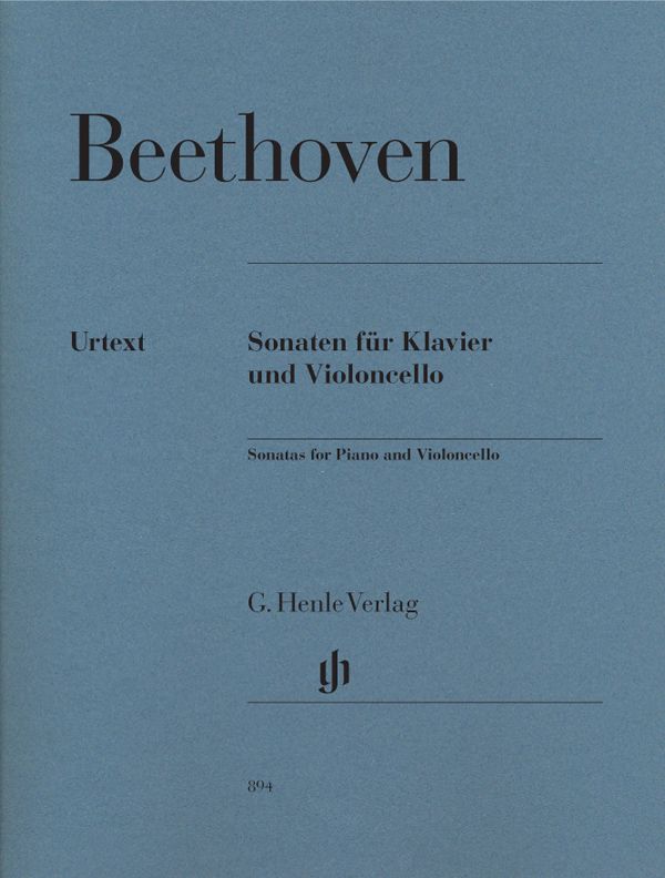 Beethoven: Sonatas, Complete [Cello/Piano] (Henle)