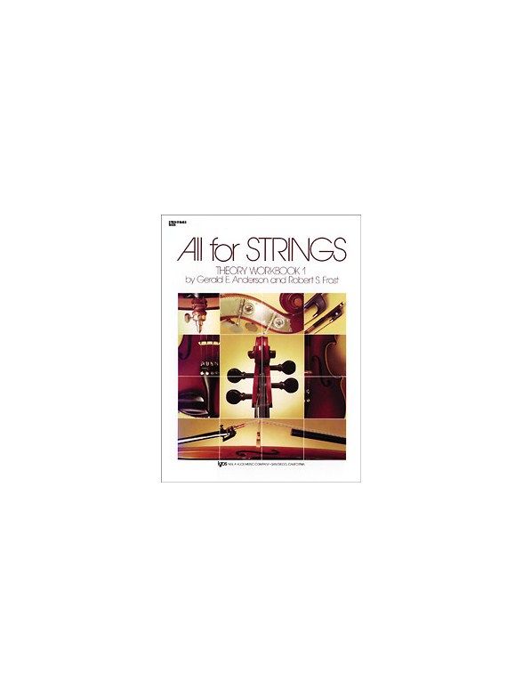 All for Strings THEORY WORKBOOK Cello Book 1