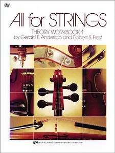 All for Strings THEORY WORKBOOK Violin Book 1