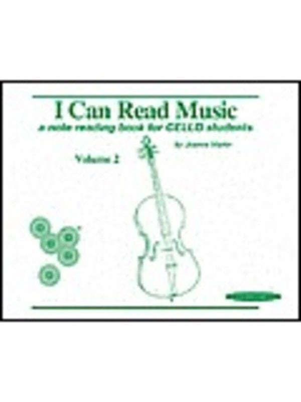 I Can Read Music Cello Volume 2
