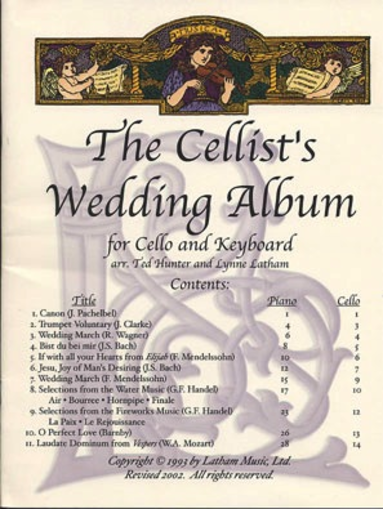 Cellists Wedding Album, Cello/Piano (Latham)