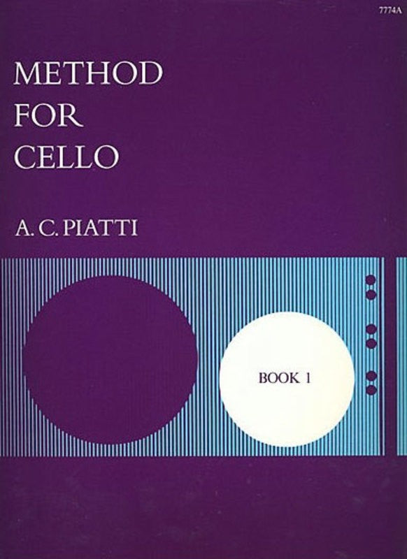 Cello Method Bk 1 - Piatti