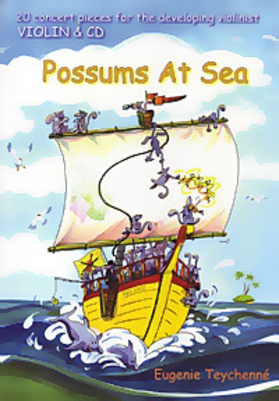 Possums at Sea Violin BK/CD